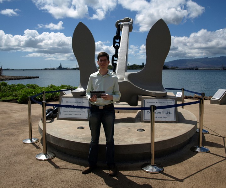 Win and the Anchor From the USS Arizona Win and the Anchor From the USS Arizona